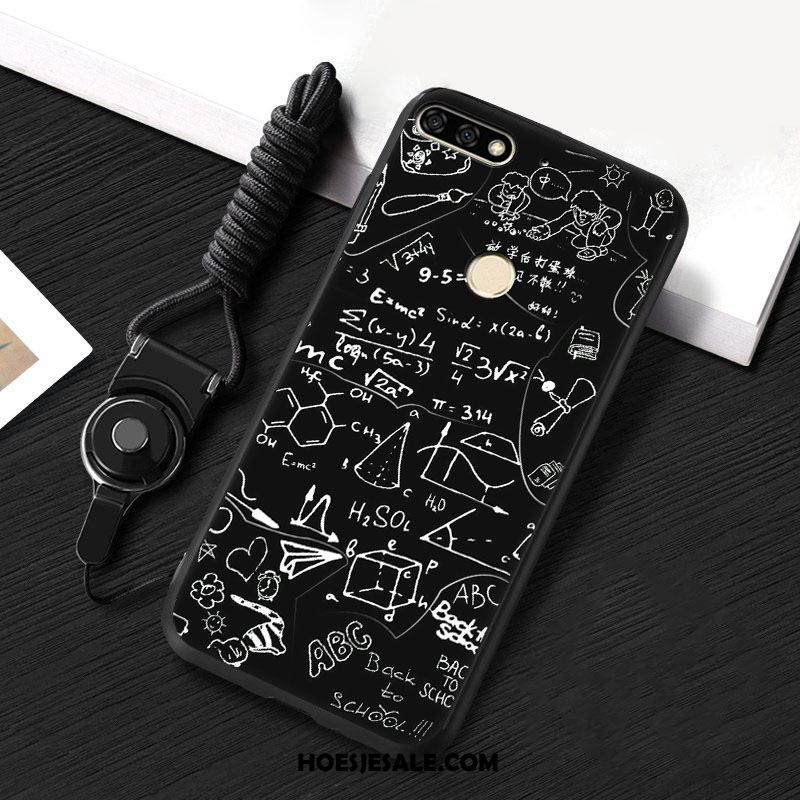 Huawei Y7 2018 Hoesje Mobiele Telefoon Wit Hoes Hanger Online