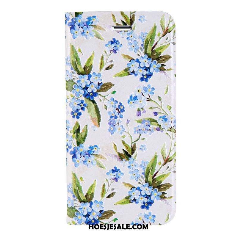 Huawei Y7 2018 Hoesje Scheppend Spotprent Folio Leren Etui Mobiele Telefoon Sale