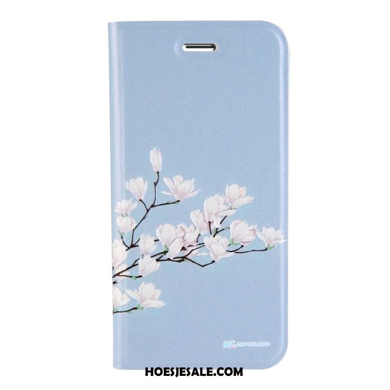 Huawei Y7 2018 Hoesje Scheppend Spotprent Folio Leren Etui Mobiele Telefoon Sale