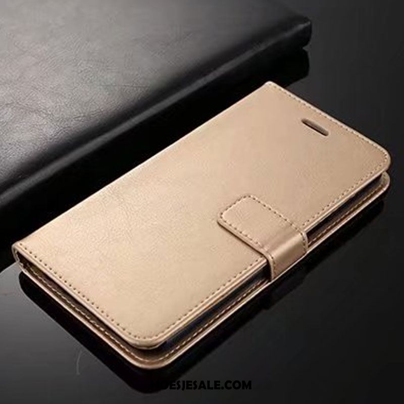 Huawei Y7 2018 Hoesje Trendy Merk Anti-fall Zacht Scheppend Leren Etui