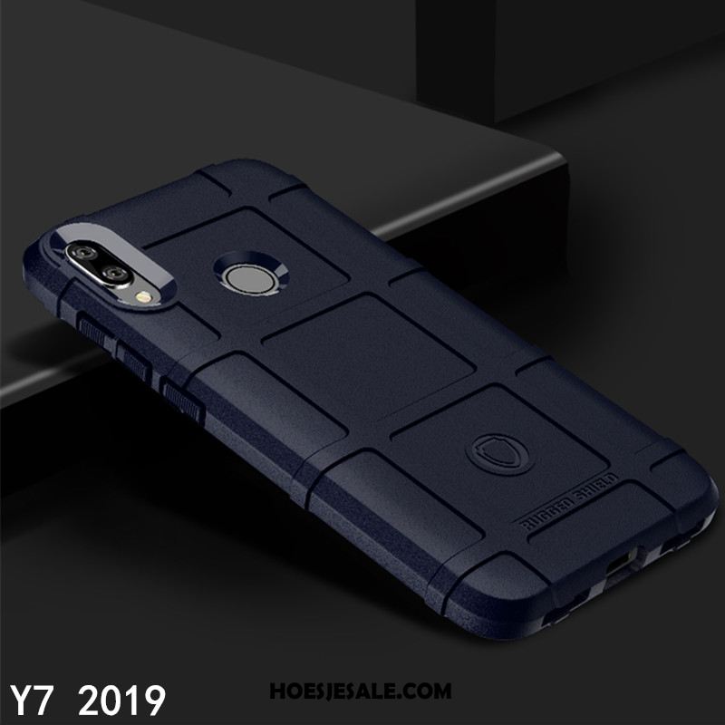 Huawei Y7 2019 Hoesje Bescherming Mobiele Telefoon Trendy Merk Groen All Inclusive Kopen