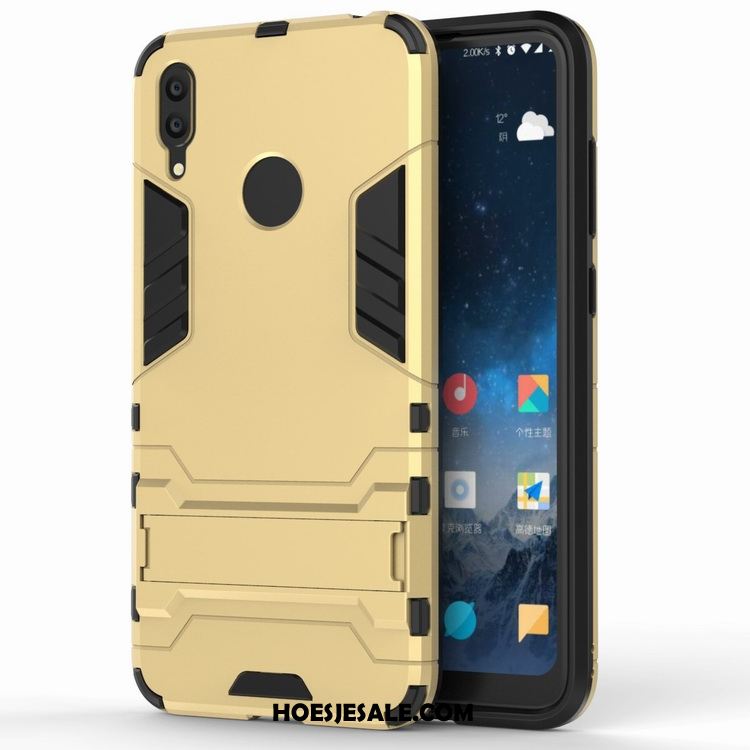 Huawei Y7 2019 Hoesje Bescherming Trend Mobiele Telefoon Rood Siliconen Goedkoop