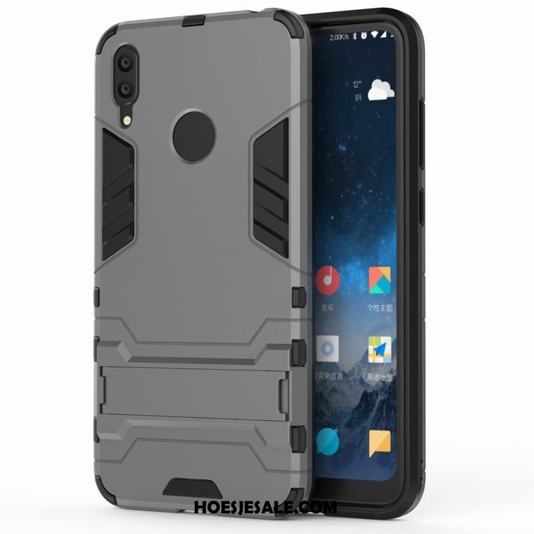 Huawei Y7 2019 Hoesje Bescherming Trend Mobiele Telefoon Rood Siliconen Goedkoop