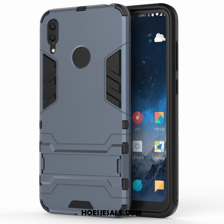 Huawei Y7 2019 Hoesje Bescherming Trend Mobiele Telefoon Rood Siliconen Goedkoop