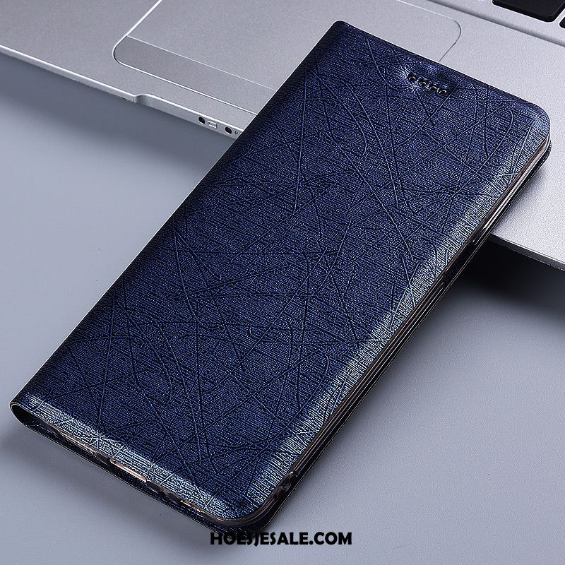 Huawei Y7 2019 Hoesje Folio Leren Etui Goud Mobiele Telefoon Bescherming Korting