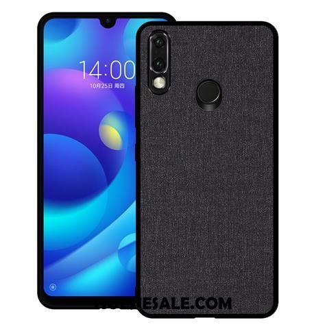 Huawei Y7 2019 Hoesje Leer Anti-fall Mobiele Telefoon Grijs Bescherming Aanbiedingen