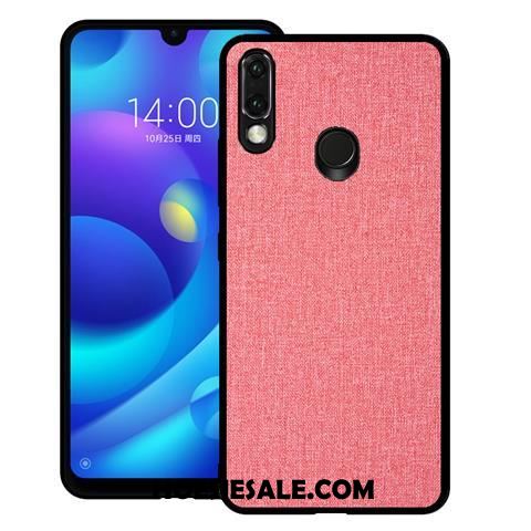 Huawei Y7 2019 Hoesje Leer Anti-fall Mobiele Telefoon Grijs Bescherming Aanbiedingen