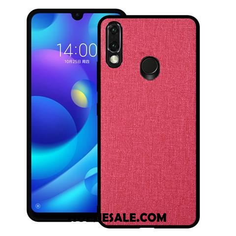 Huawei Y7 2019 Hoesje Leer Anti-fall Mobiele Telefoon Grijs Bescherming Aanbiedingen