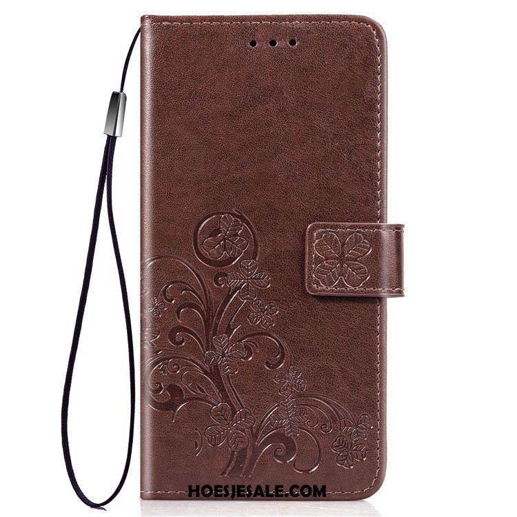 Huawei Y7 2019 Hoesje Mobiele Telefoon All Inclusive Folio Leren Etui Anti-fall Goedkoop