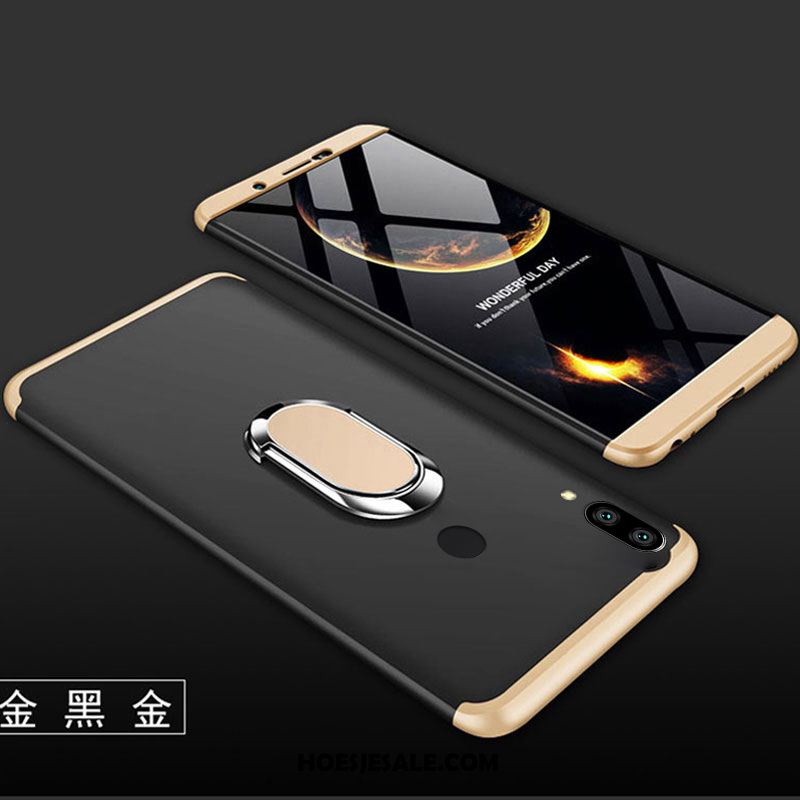 Huawei Y7 2019 Hoesje Mobiele Telefoon All Inclusive Scheppend Goud Schrobben Sale