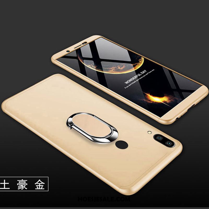 Huawei Y7 2019 Hoesje Mobiele Telefoon All Inclusive Scheppend Goud Schrobben Sale