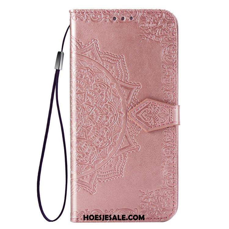 Huawei Y7 2019 Hoesje Mobiele Telefoon Clamshell All Inclusive Roze Hoes Sale