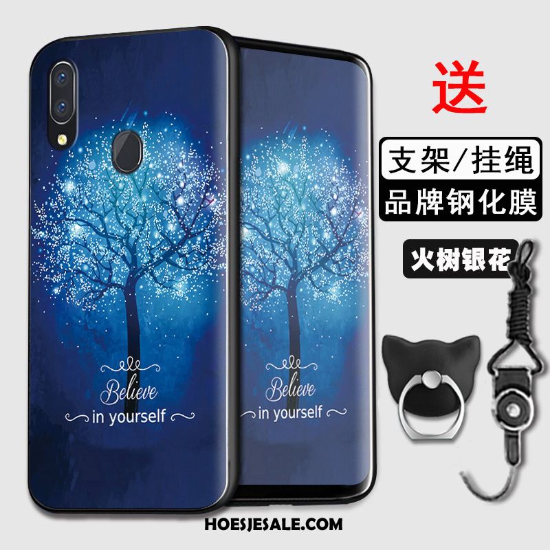 Huawei Y7 2019 Hoesje Persoonlijk Pas Siliconen Anti-fall Zacht Kopen