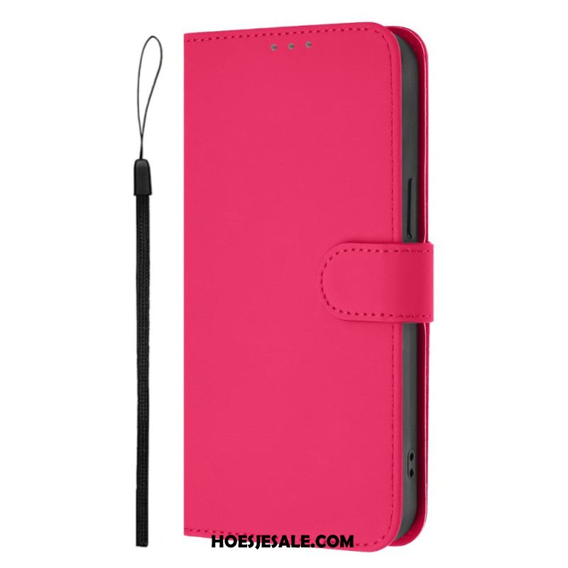 Leren Hoesje Huawei Nova 13 Pro Effen Bescherming Hoesje