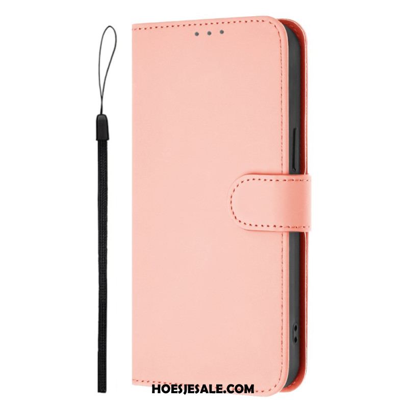 Leren Hoesje Huawei Nova 13 Pro Effen Bescherming Hoesje