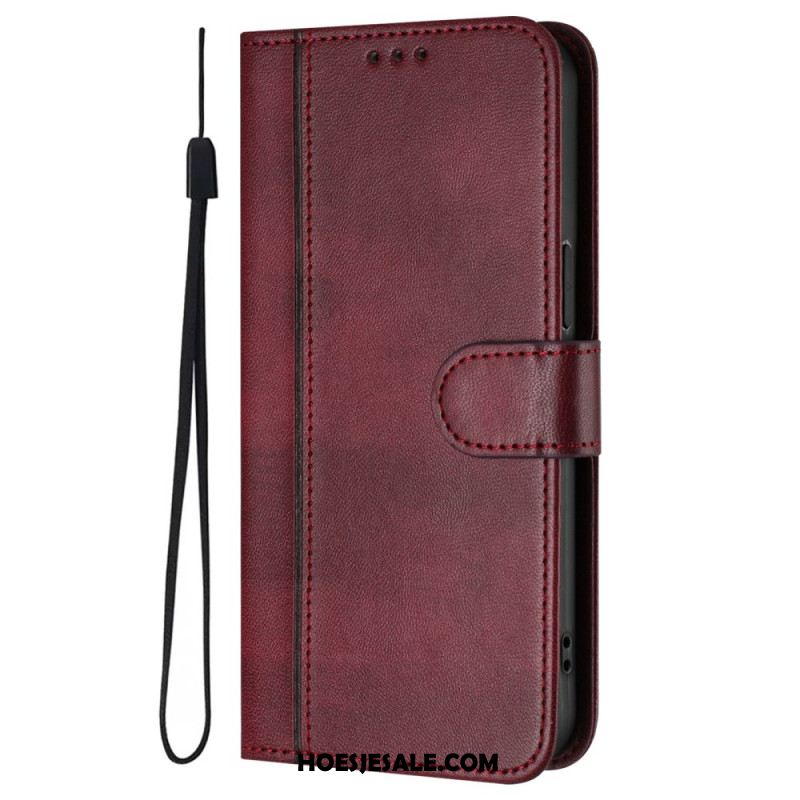 Leren Hoesje Huawei Nova 13 Pro Vintage Design Bescherming Hoesje