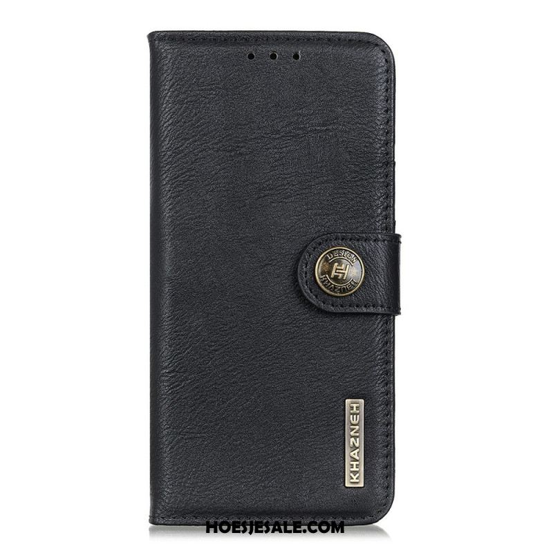 Leren Hoesje Oneplus 13 Khazneh Vintage Leer Bescherming Hoesje