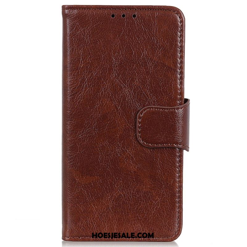 Leren Hoesje Oneplus 13 Nappa-textuur Bescherming Hoesje