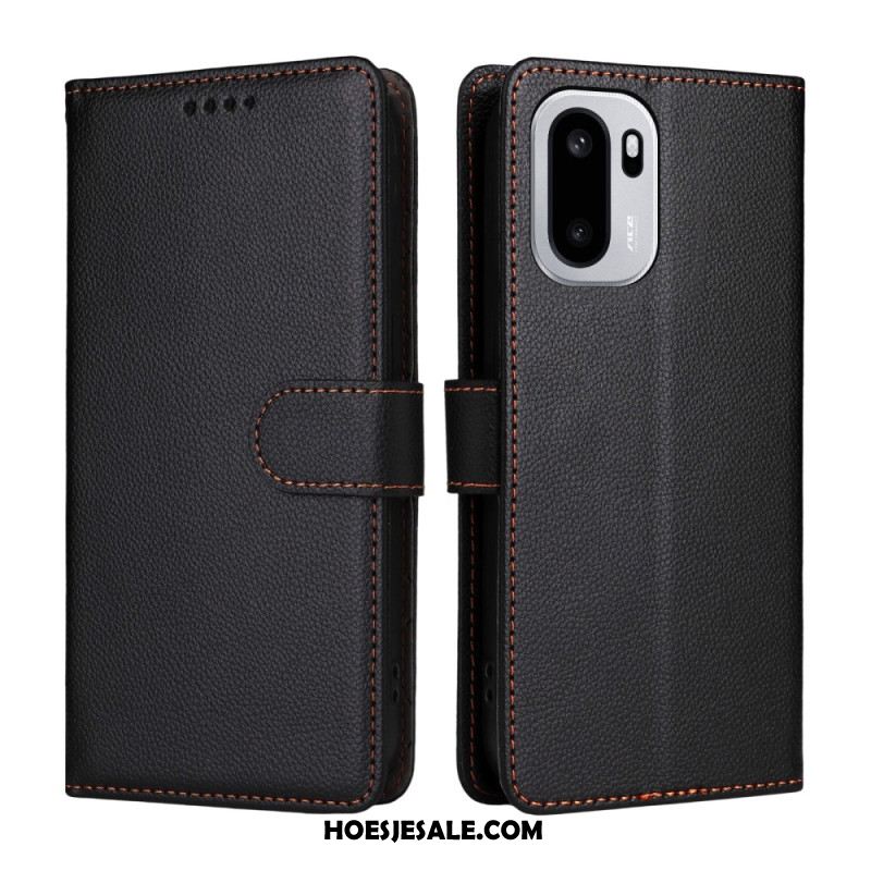 Leren Hoesje Oneplus 15r Rfid-blokkerend