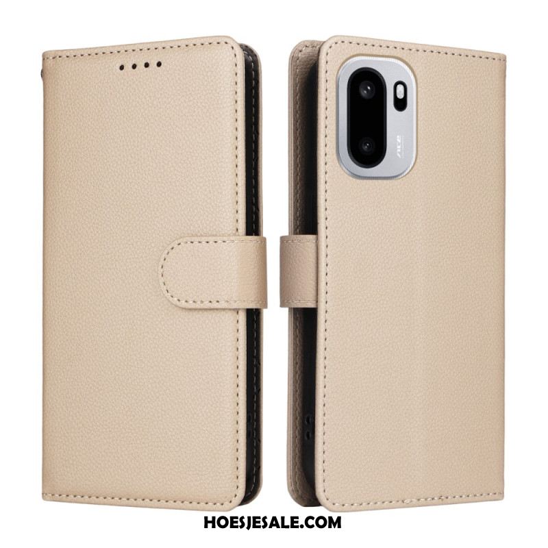 Leren Hoesje Oneplus 15r Rfid-blokkerend