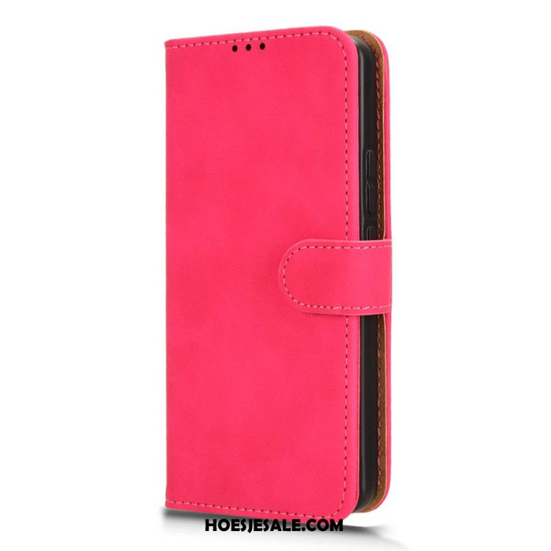 Leren Hoesje Oneplus Nord 4 Suède-effect