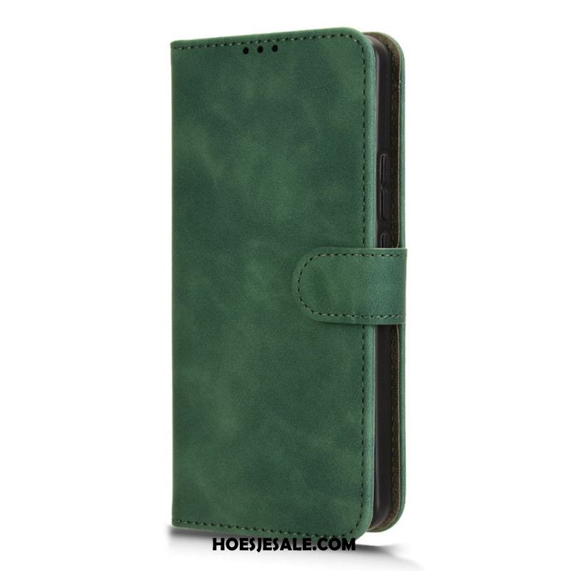 Leren Hoesje Oneplus Nord 4 Suède-effect