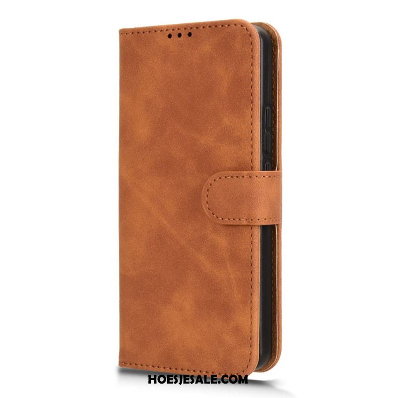 Leren Hoesje Oneplus Nord 4 Suède-effect