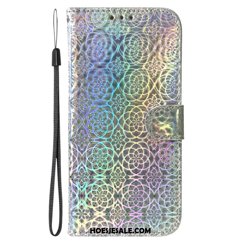 Leren Hoesje Oneplus Nord 5 Discostijl