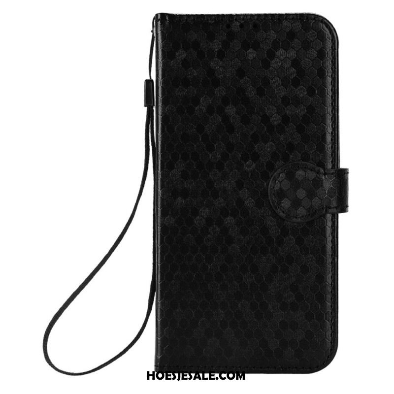 Leren Hoesje Oneplus Nord 5 Glanzend Bescherming Hoesje