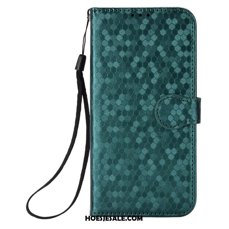 Leren Hoesje Oneplus Nord 5 Glanzend Bescherming Hoesje