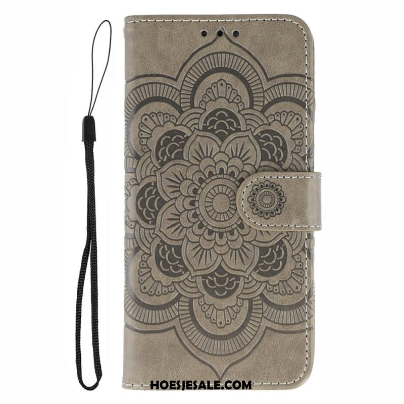 Leren Hoesje Oppo Find X8 Mandala-patroon Bescherming Hoesje
