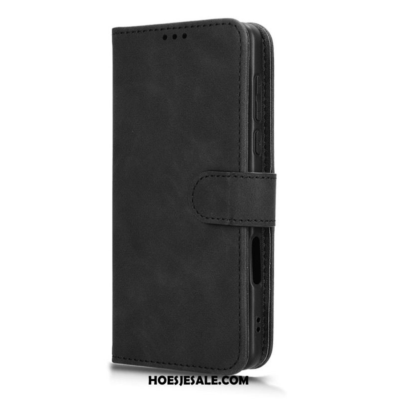 Leren Hoesje Oppo Find X8 Pro Suède-effect Bescherming Hoesje