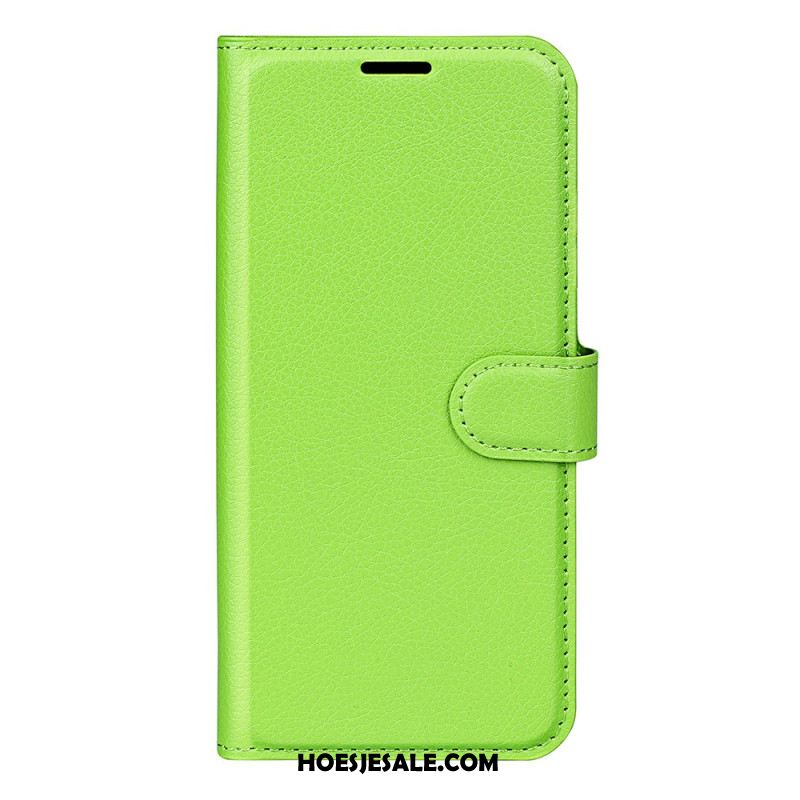 Leren Hoesje Oppo Find X9 5g Lychee Kunstleer Bescherming Hoesje