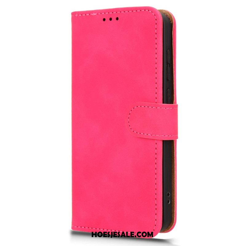 Leren Hoesje Oppo Find X9 5g Suède-effect Bescherming Hoesje