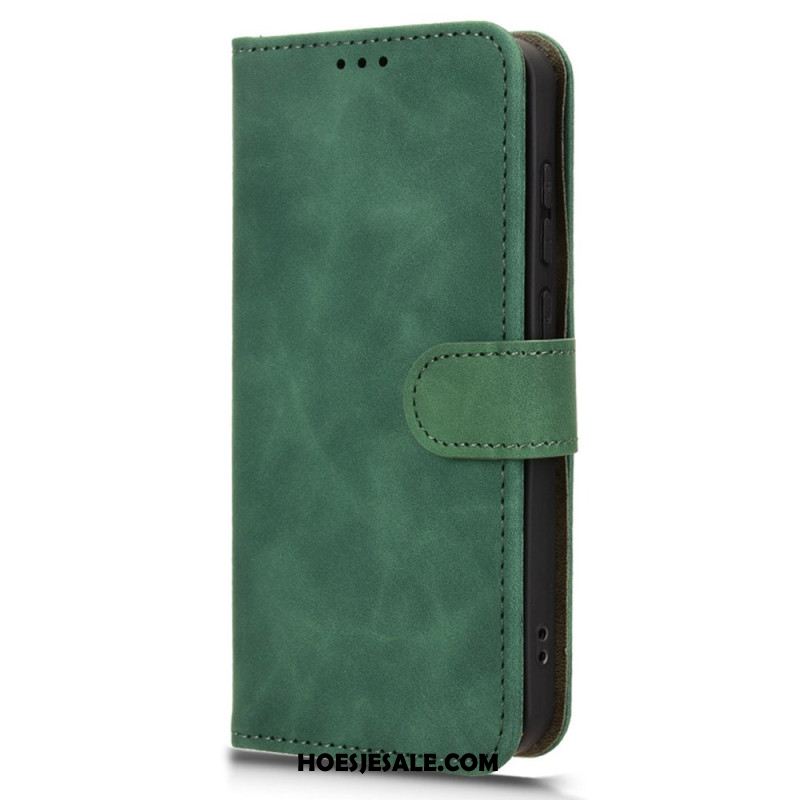 Leren Hoesje Oppo Find X9 5g Suède-effect Bescherming Hoesje