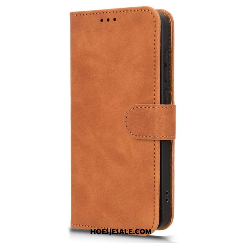 Leren Hoesje Oppo Find X9 5g Suède-effect Bescherming Hoesje