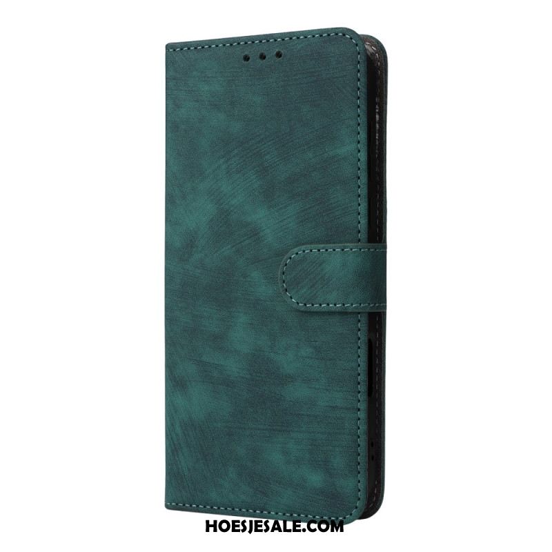 Leren Hoesje Oppo Find X9 Pro 5g Bandjes Met Suède-effect Bescherming Hoesje