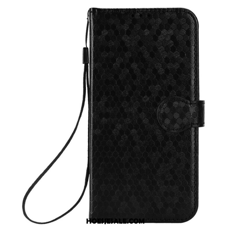 Leren Hoesje Oppo Reno 13f 4g / 5g / 13 Fs 5g Glanzend