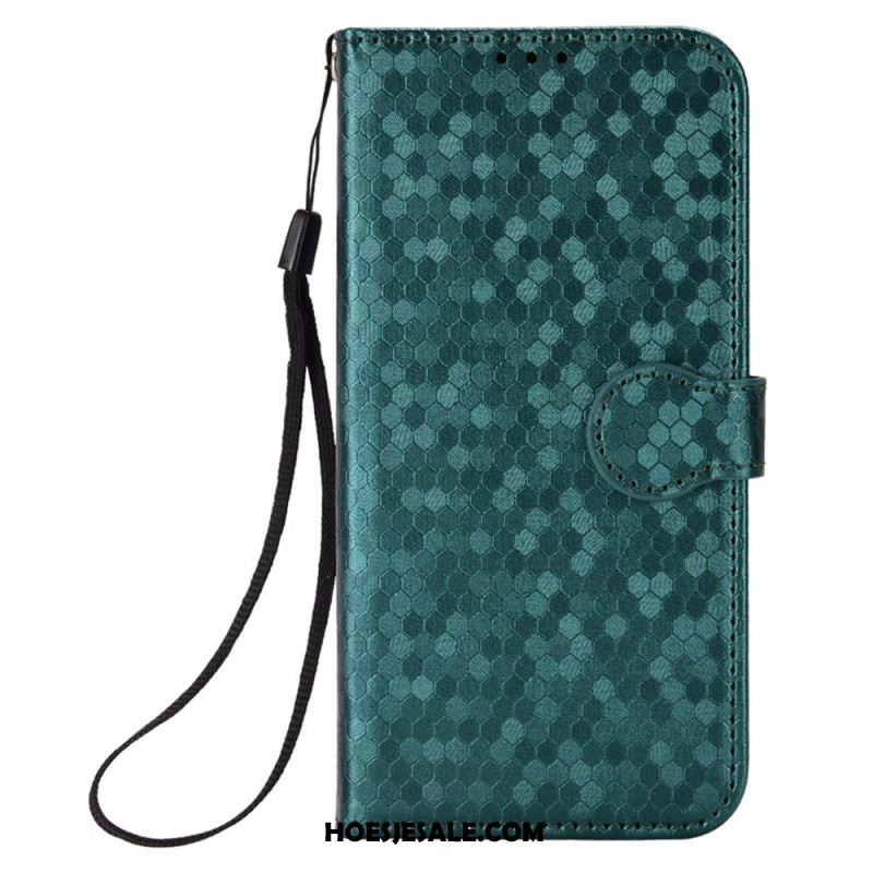 Leren Hoesje Oppo Reno 13f 4g / 5g / 13 Fs 5g Glanzend