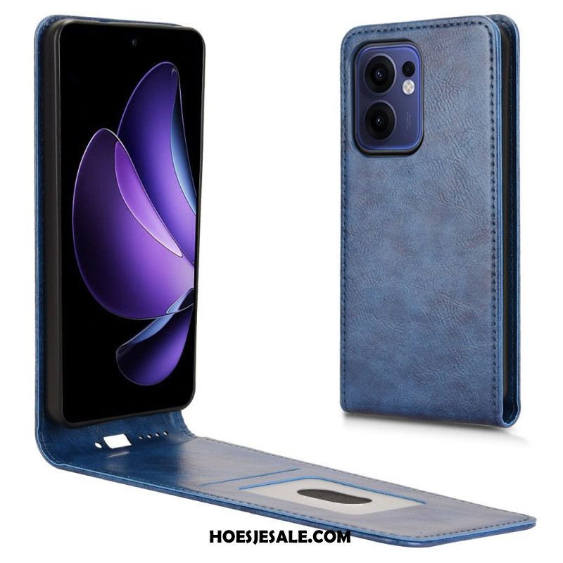 Leren Hoesje Oppo Reno 13f 4g / 5g / 13 Fs 5g Ontwerp Met Verticale Klep Bescherming Hoesje