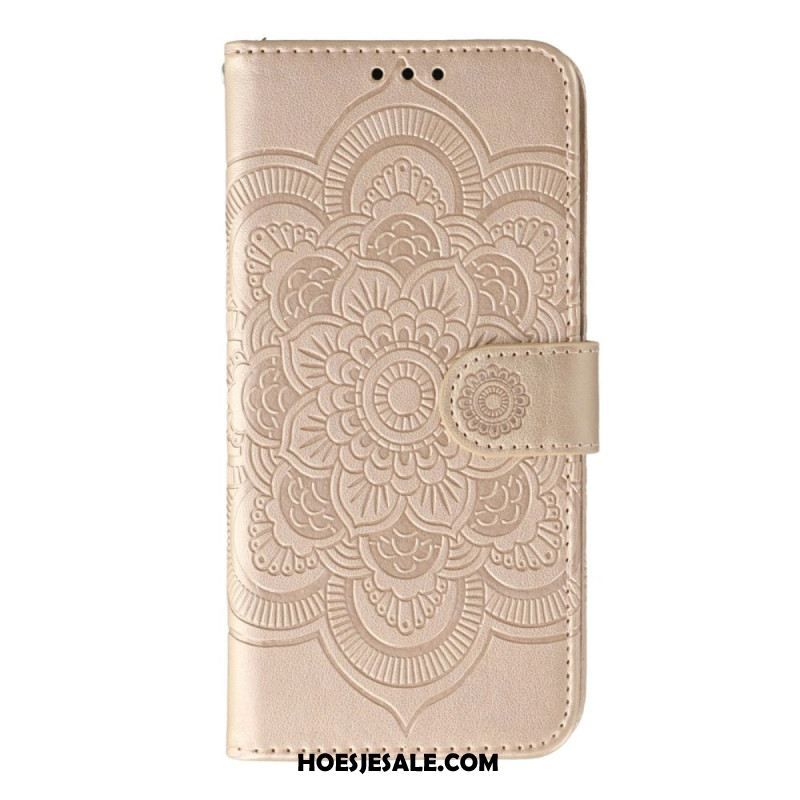 Leren Hoesje Oppo Reno 14 Pro 5g Mandala-print Bescherming Hoesje