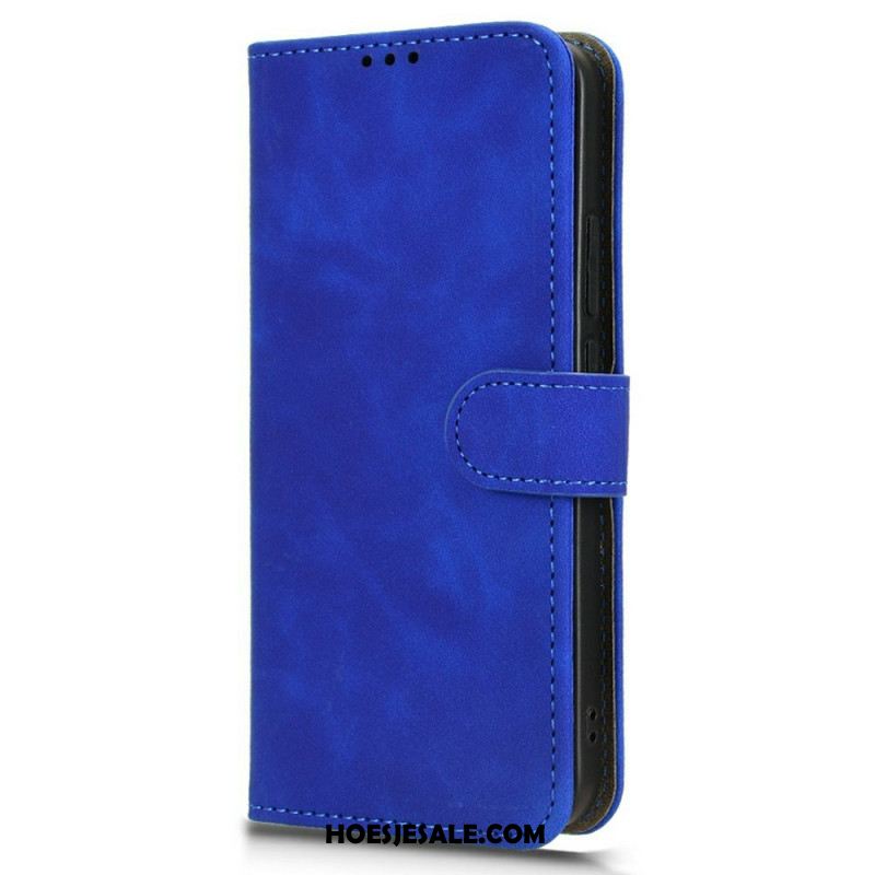 Leren Hoesje Oppo Reno 14 Pro 5g Suède-effect