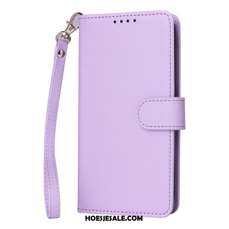 Leren Hoesje Samsung Galaxy A17 4g / 5g Afneembaar Hoesje Bescherming Hoesje