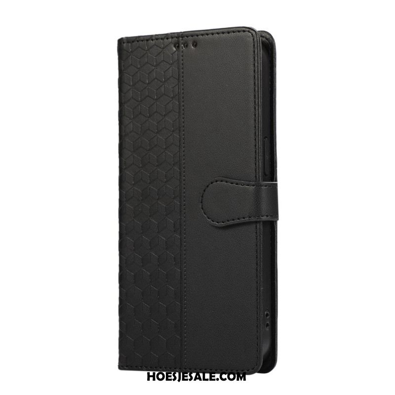 Leren Hoesje Samsung Galaxy A17 4g / 5g Rand Bescherming Hoesje