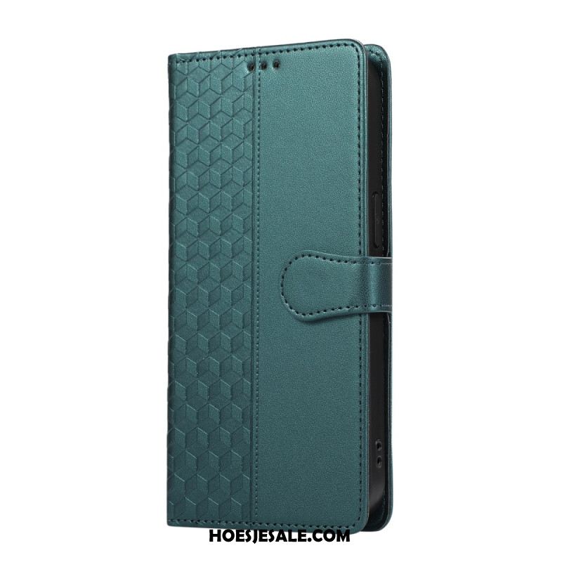 Leren Hoesje Samsung Galaxy A17 4g / 5g Rand Bescherming Hoesje