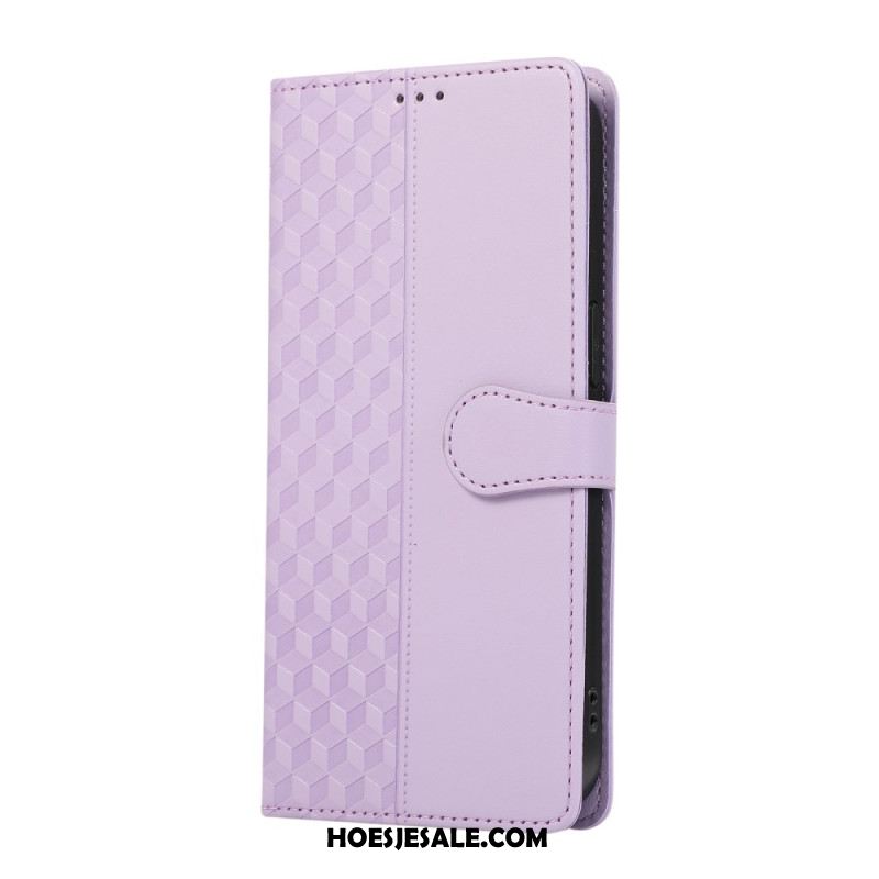 Leren Hoesje Samsung Galaxy A17 4g / 5g Rand Bescherming Hoesje