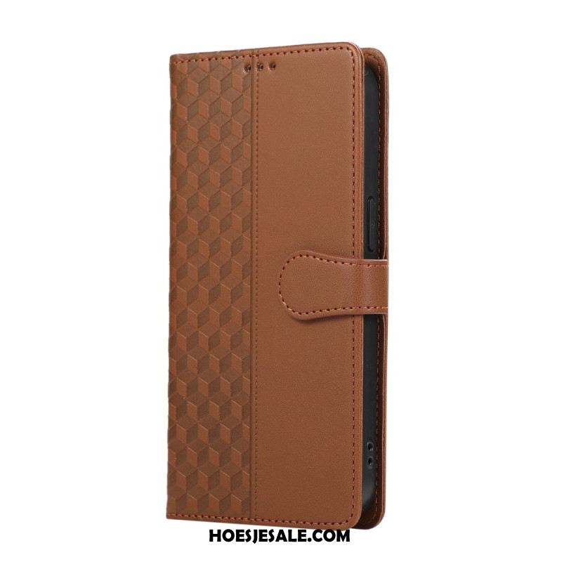 Leren Hoesje Samsung Galaxy A17 4g / 5g Rand Bescherming Hoesje