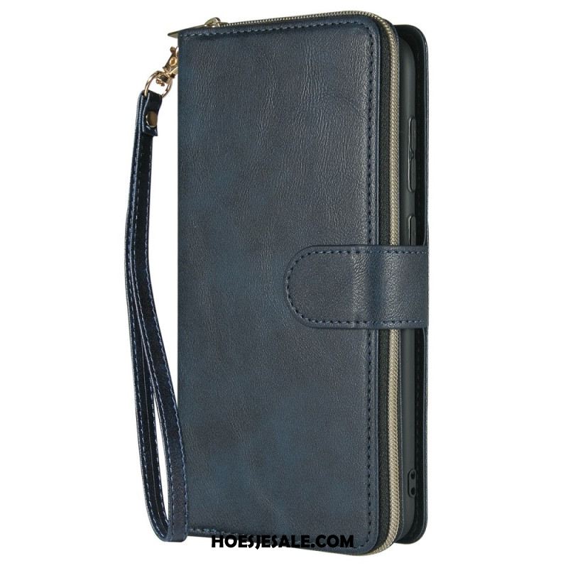 Leren Hoesje Samsung Galaxy S25 5g Edge Portemonnee En Etui Bescherming Hoesje