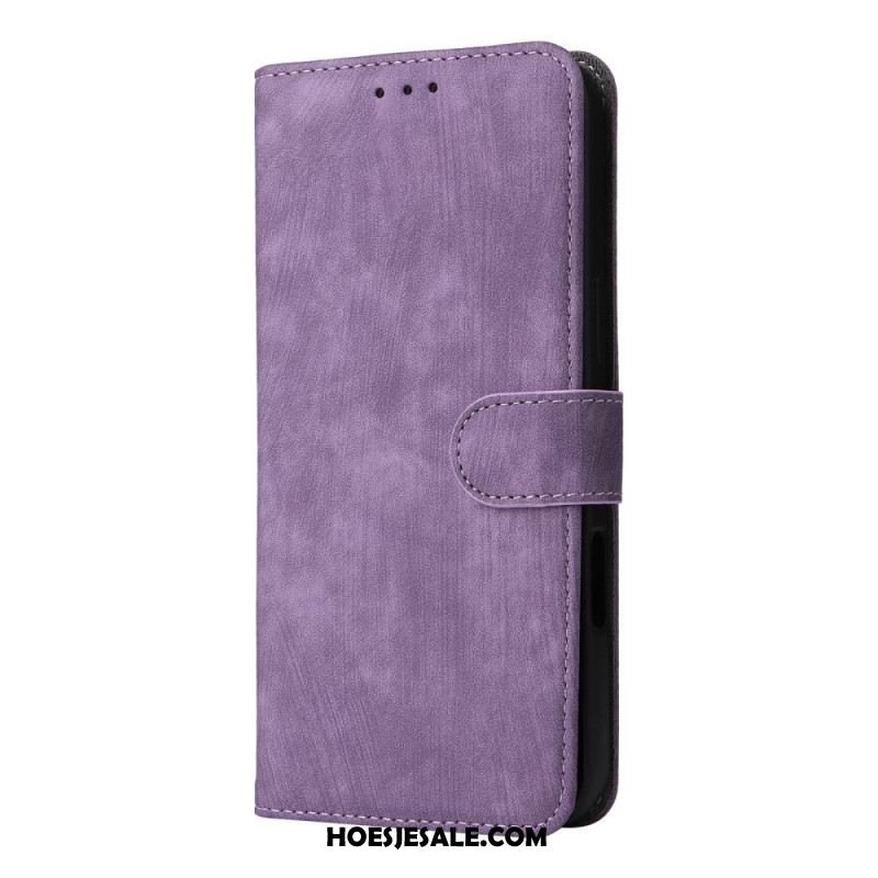 Leren Hoesje Samsung Galaxy S25 5g Edge Rfid-functie Met Bandje