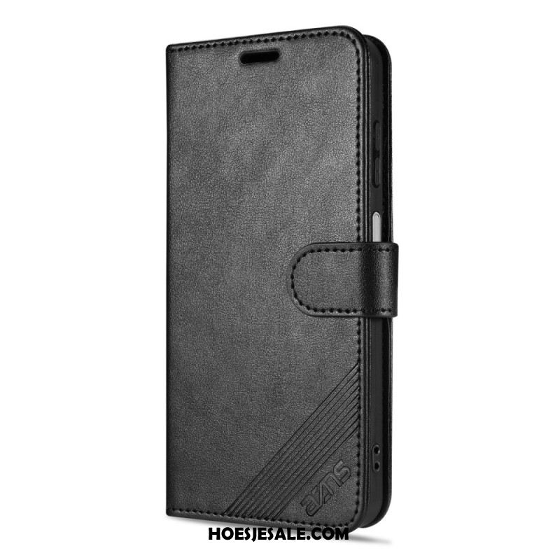 Leren Hoesje Samsung Galaxy S25 Fe Azns Bescherming Hoesje